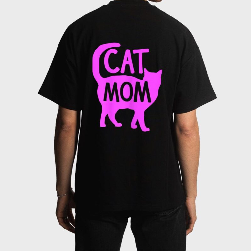 Best Cat Mom Mothers Day Women Kitty Mommy Mama Christmas Men T-Shirt