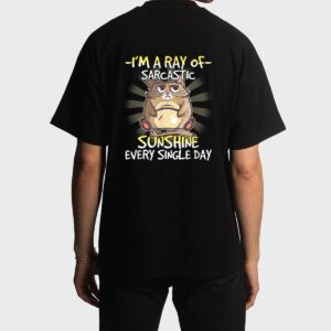 Cat I M A Ray Of Sarcastic Sunshine Every Single Day Men T-Shirt