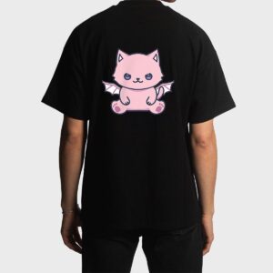 Cat Pastel Goth Cute Kawaii Aesthetic Lover Owner Spooky Men T-Shirt