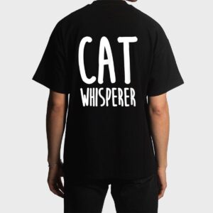 Cat Whisperer Funny and Cute Cat Men T-Shirt
