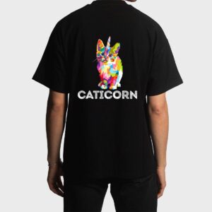 Caticorn Unicorn Cat Unikitty Kittycorn Meow Girls Women Men T-Shirt