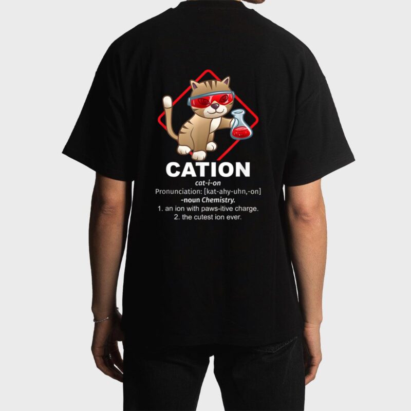 Chemistry Professor Kitty Science Day Cat Owner Chemist Men T-Shirt