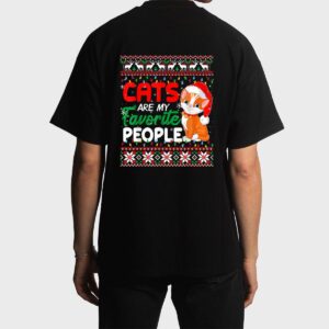 Christmas Cat  - Cats Are My Favorite People Men T-Shirt