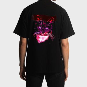Colorful Cat Art Novelty  - Cat Lover Gift Idea Women Men T-Shirt
