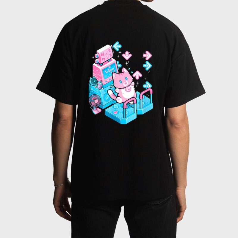 Cute Cat Dance Pastel For Cats Lover Man Woman Kid Men T-Shirt