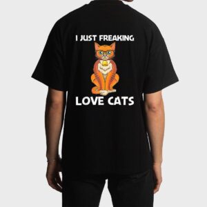 Cute Cat Design For Men Women Kitten Feline Pet Cat Lovers Men T-Shirt