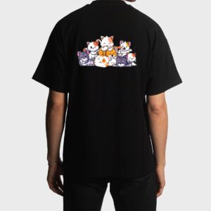 Cute Cats Anime Kawaii Japanese Otaku Neko Gift Women Girls Men T-Shirt