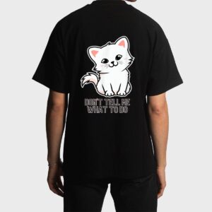 Don Ell Me What O Do Meme Funny Retro Style Vintage Cats Men T-Shirt