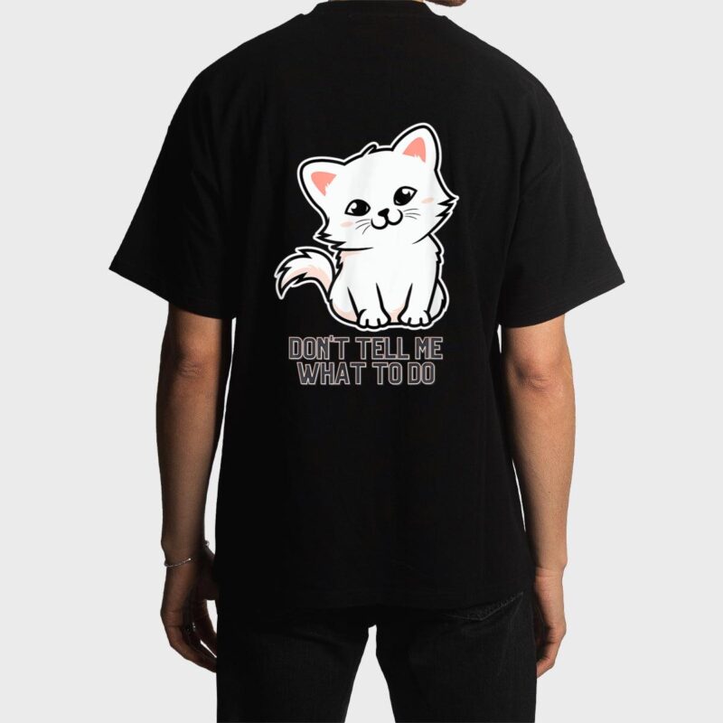 Don Ell Me What O Do Meme Funny Retro Style Vintage Cats Men T-Shirt
