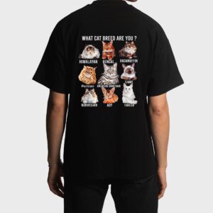 Funny Cat Lover Personality Est Cat Breed Cute Cats Breeds Men T-Shirt