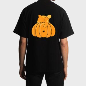 Funny Pumpkin Cat Btt Halloween Ee Men T-Shirt