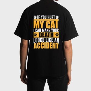 Funny Sarcastic Cat Lovers Cool Cat Dad Cat Lady Men T-Shirt