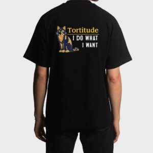 Funny Tortitude Cat  I Do What I Want Cat Kitty Men T-Shirt