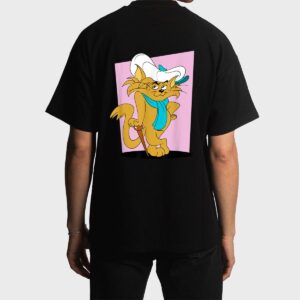 Graphic A Cat Seem Fat And Hat So Cute Adventures Cartoon Men T-Shirt