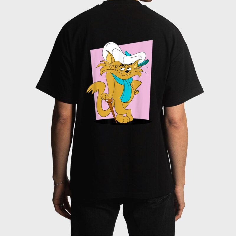 Graphic A Cat Seem Fat And Hat So Cute Adventures Cartoon Men T-Shirt
