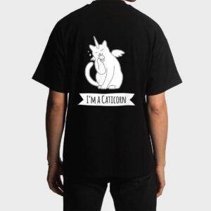 I M A Caticorn Funny Unicorn Cat Caticorn Gift Love My Cat Men T-Shirt