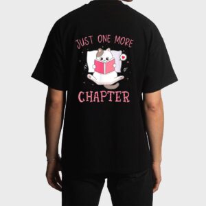 Lovely Kitten Book and Cat Lover Just One More Chapter Men T-Shirt