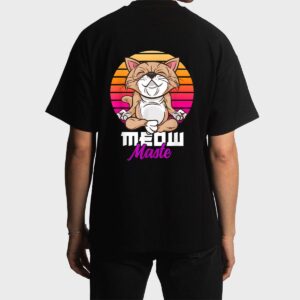 Meow Maste Funny Cat Yoga Namaste Men T-Shirt