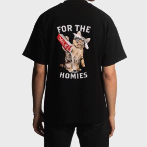 Milk Cat For The Homies Lover Kids Women Tee Men T-Shirt