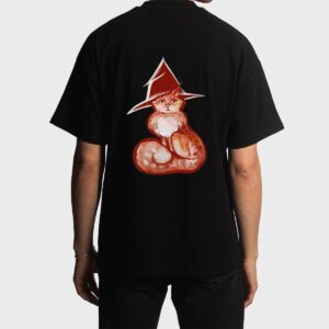 Orange Cat Witch Tabby Oranges Kitty Cat Men T-Shirt