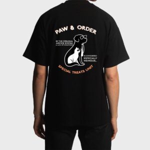 Paw and Order Special Treats Unit Training Dog And Cat Men T-Shirt