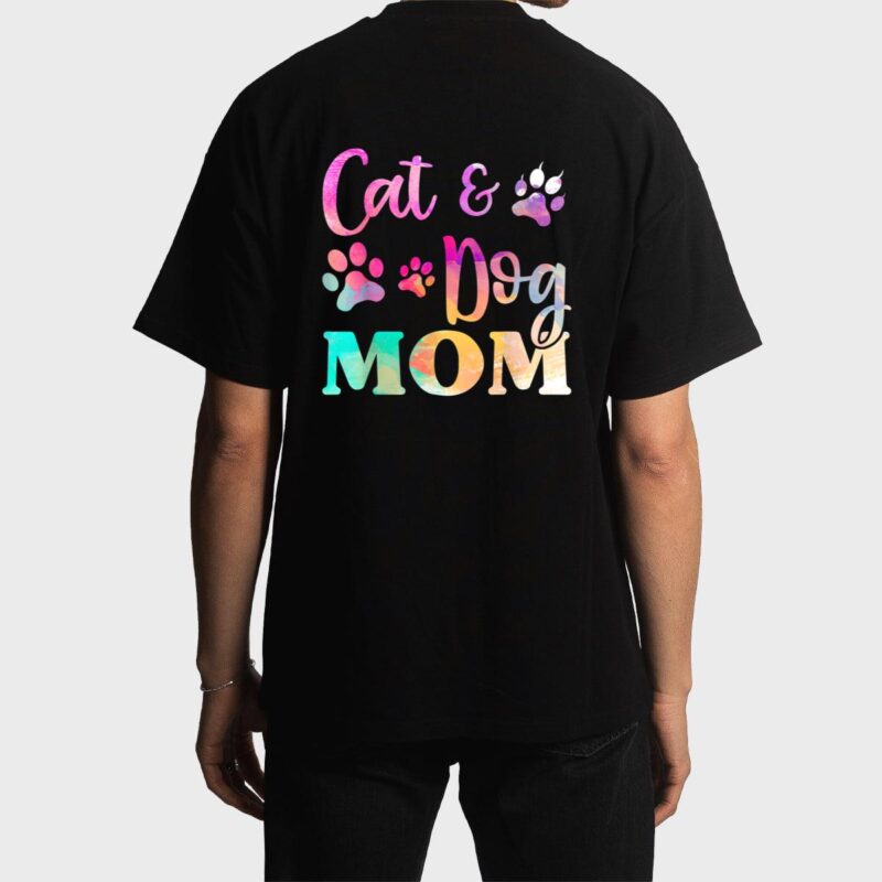 Pet Cat Dog Mom Shirt For Women, Mothers Day Men T-Shirt
