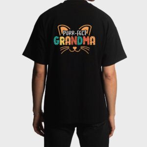 Purr-fect Cat Grandma Cats Lover Men T-Shirt