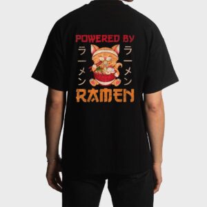 Ramen Cat Kawaii Anime Japanese Food Gift Men T-Shirt