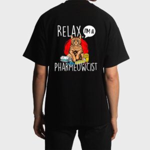 Relax I'm A Pharmeowcist - Pharmacist Cat Lover Pharmacology Men T-Shirt