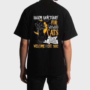 Salem Sanctuary For Wayward Cats Ferals And Familiars Men T-Shirt