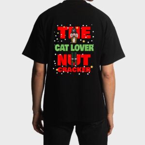 The Cat Lover Nutcracker Funny Christmas Family Group Pajama Men T-Shirt