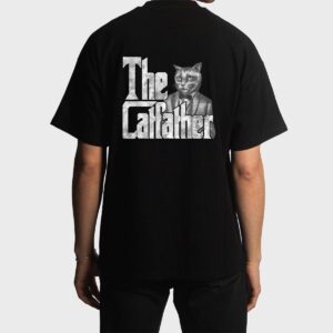 The Catfather Cat Father Mafia Father Cat Men T-Shirt