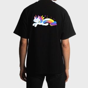 Unicorn Kitty Rainbow  - Flying Unicat Caticorn Men T-Shirt