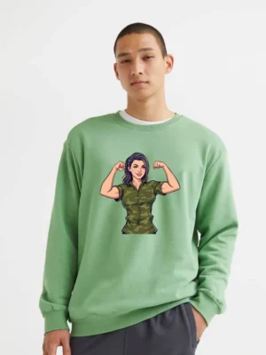 Army Wife  Love Knows No Distance Sweatshirt