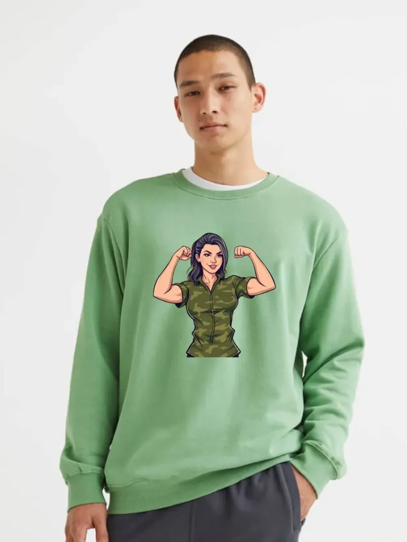 Army Wife  Love Knows No Distance Sweatshirt