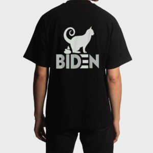 funny My Cat Hates joe Biden I Love My Cat Anti Joe Biden Men T-Shirt
